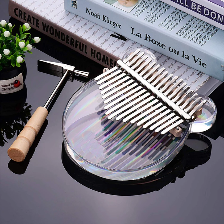 Самые продаваемые товары на amazon, США, большой палец, kalimba tine, Радужный, на заказ, акриловый kalimba