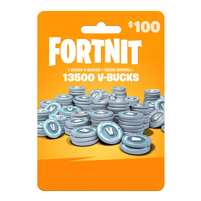 Fortnit V- Bucks Gift Card 100$