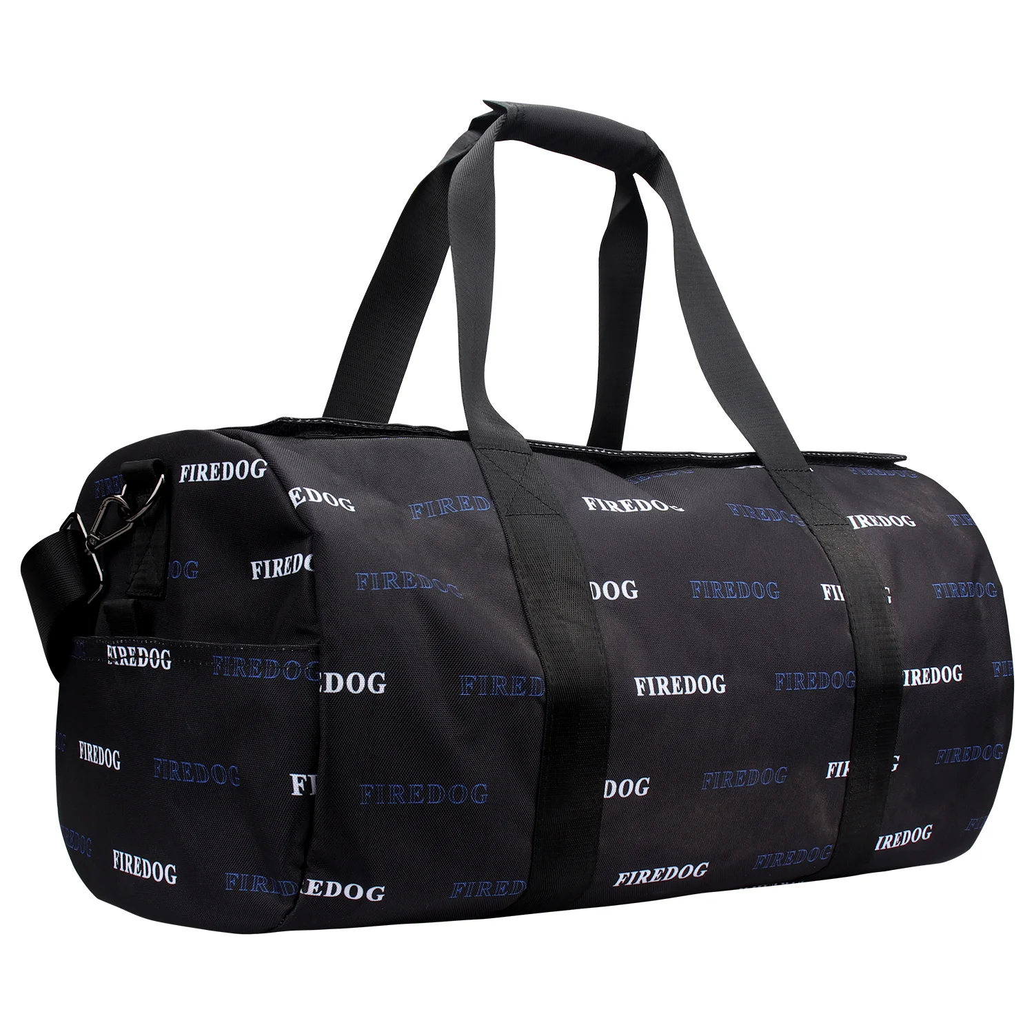 FIREDOG Custom Printed Carbon Lined Travel Large Gym Bag with Lock Smell Proof Duffle Bag