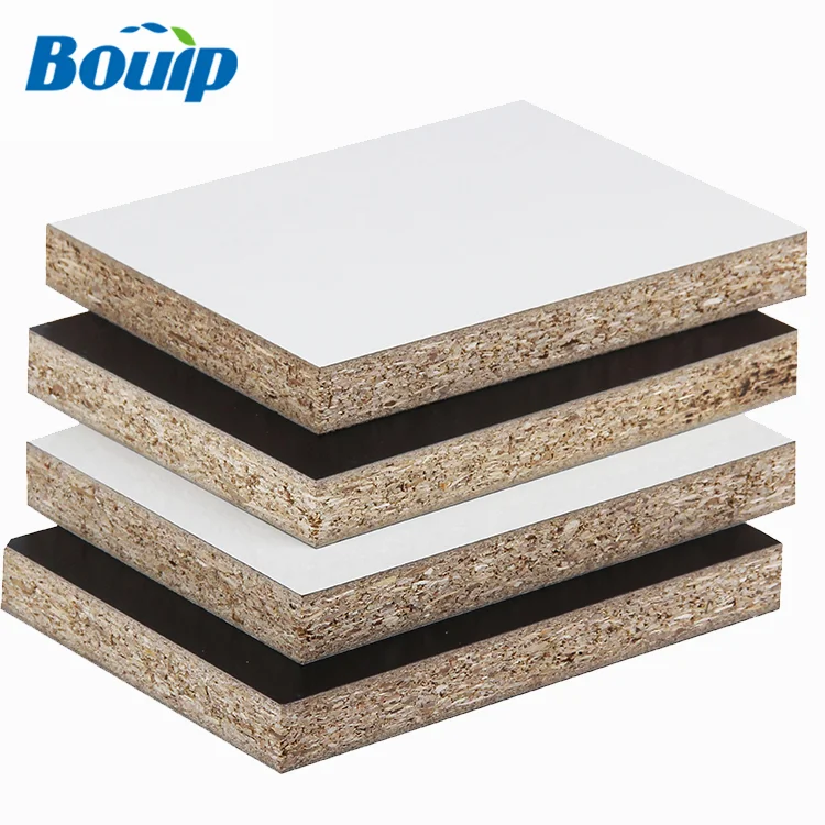 Hot Sell Cheap Price E1 9mm 12mm 15mm 18mm 25mm Particle Board/Chipboard colored For Kitchen Cabinet