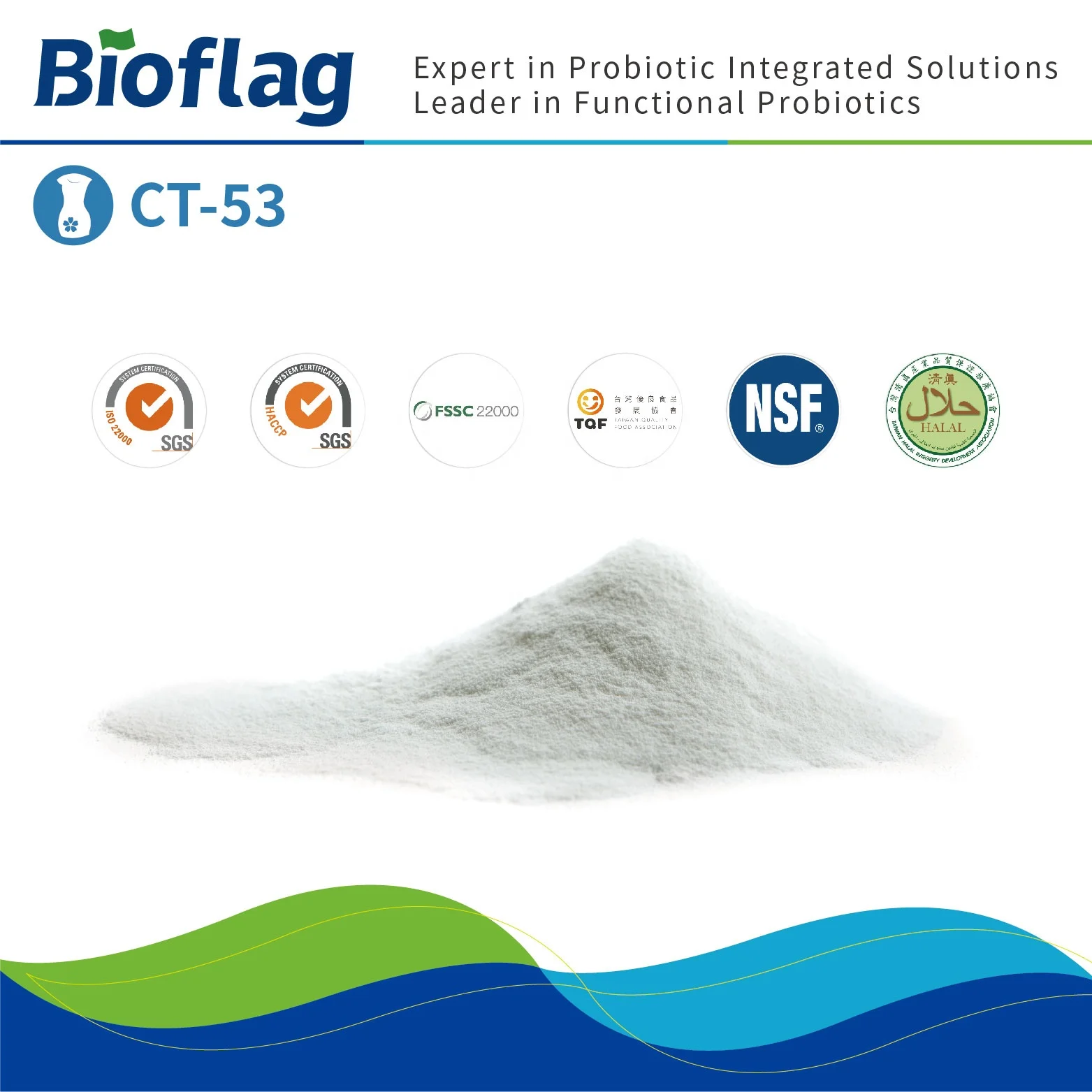 
100 billion CFU probiotics for vaginitis treatment Lactobacillus rhamnosus CT-53 vaginal pH balance women health 
