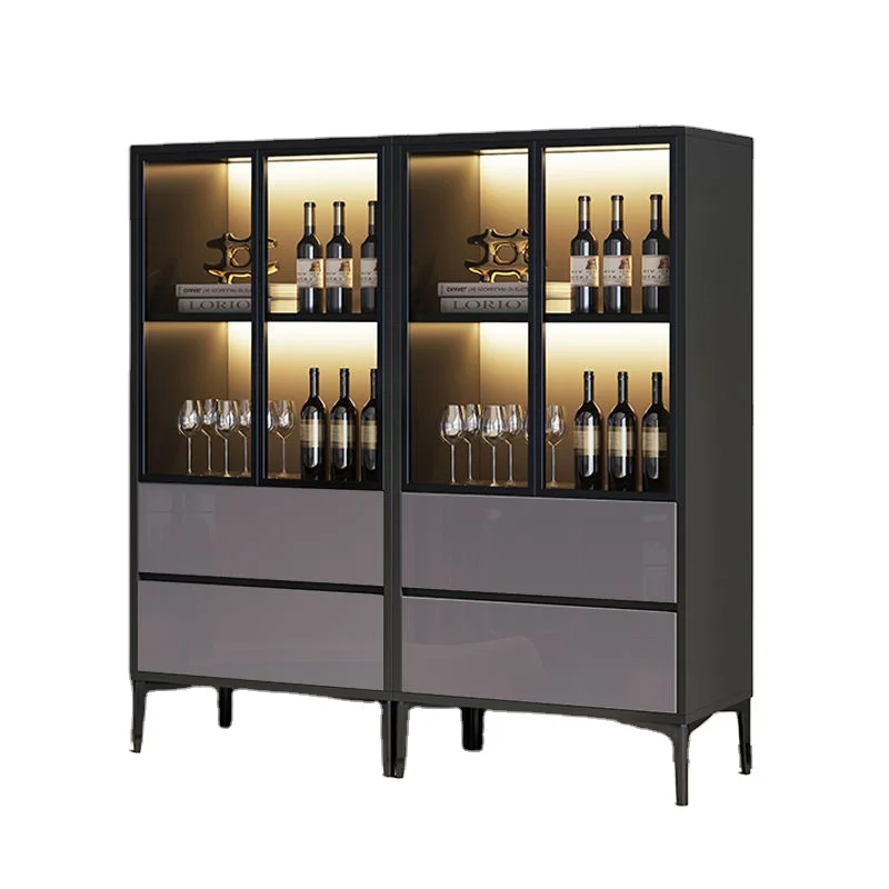 Factory price wooden wine cabinet furniture for living room