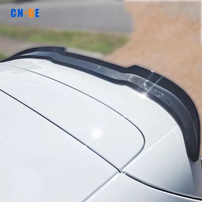 CNGE Design Car Rear Roof Spoiler ABS Glossy Black Rear Trunk Spoilers for Ford Fiesta mk8 mk8.5 ST 2018-2023 Accessories