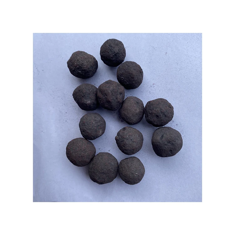 Fe 62 Good Metallurgical Performance Iron Ore Pellets Uniform Particle Size