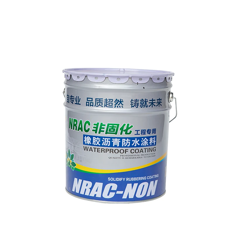 Liquid Membrane Resistant To Water Stagnation And Uv Radiation Wholesale Elasto-bituminous Membrane Black Coating