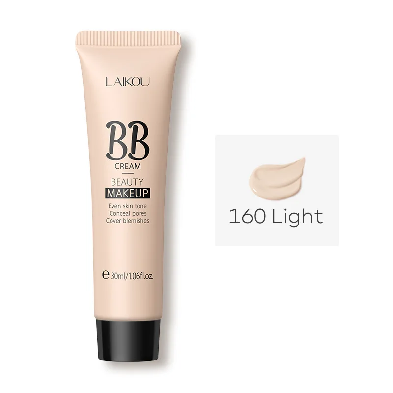 Best Selling 30ml Natural Makeup Whitening Moisturizing 9-Color BB Cream Beauty Cosmetics Makeup Face BB Cream