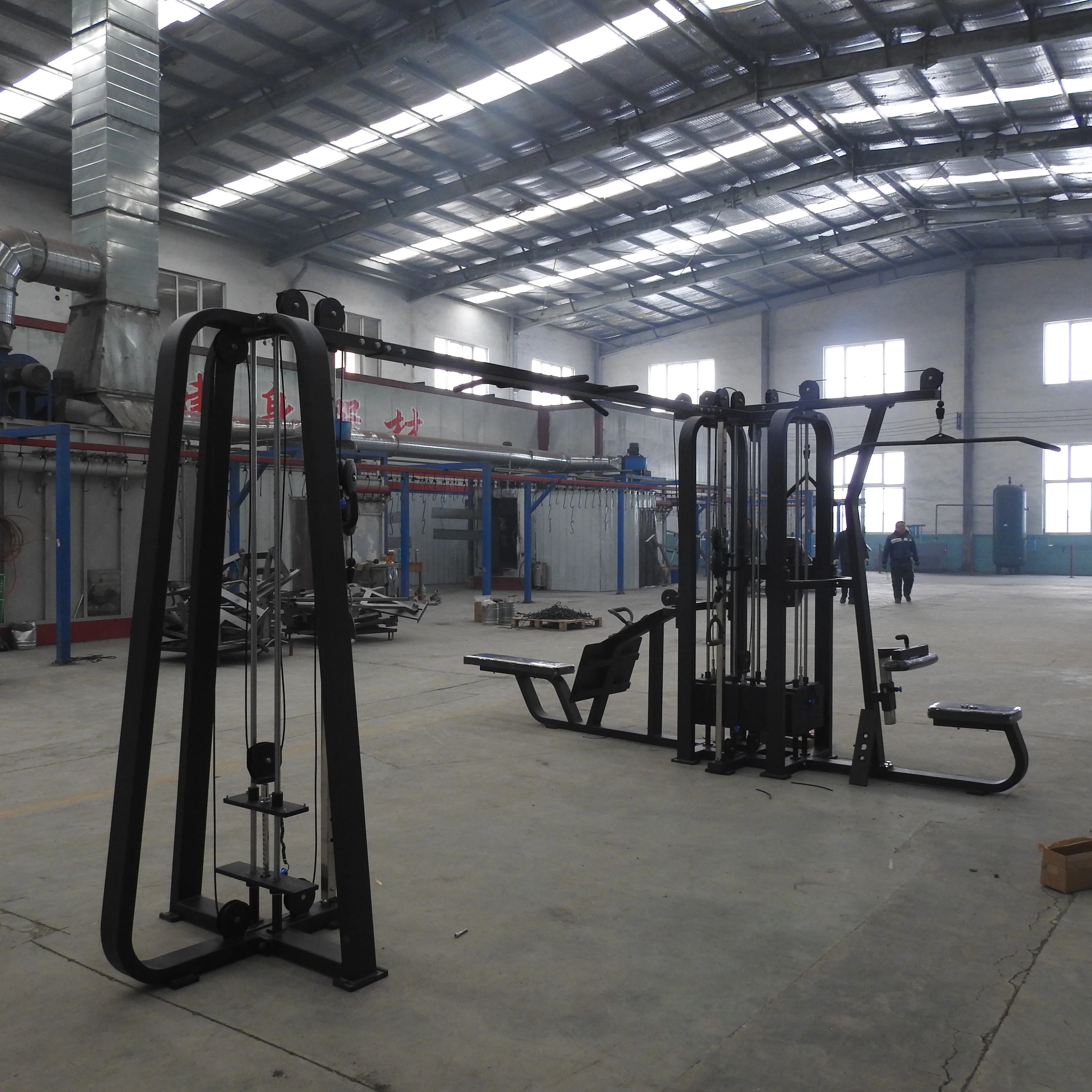 Professional Exercise Fitness Machine Commercial Gym Equipment Multi-functional Trainer 5 Station