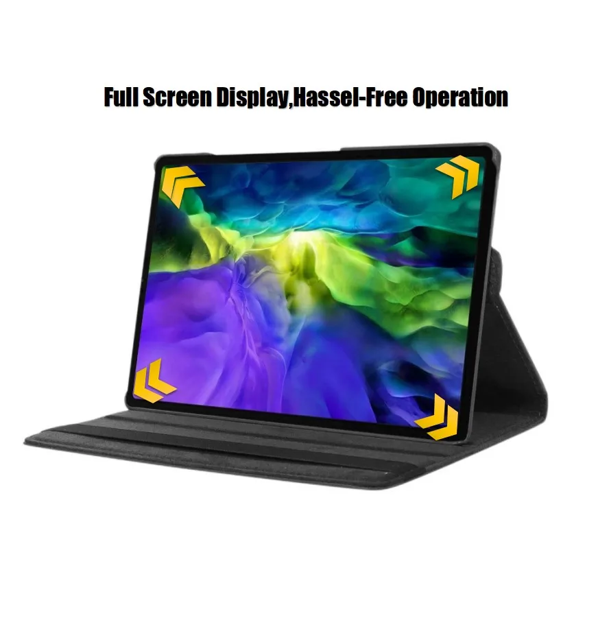 360 Degree Rotation Case Cover for PU Leather Stand Cover Shell For Samsung Galaxy Tab A8 10.5 SM-X200 SM-X205 2021 Tablet Case