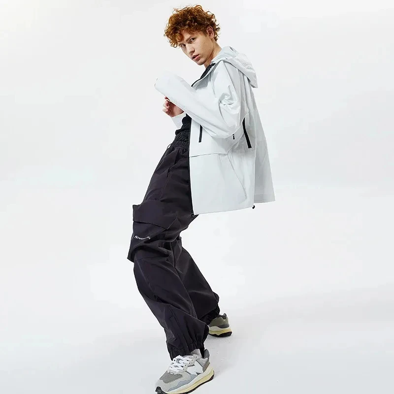 Baggy Snowboard Pants Winter Warm Outdoor Ski Suit Unisex Adult Ski waterproof snow pants