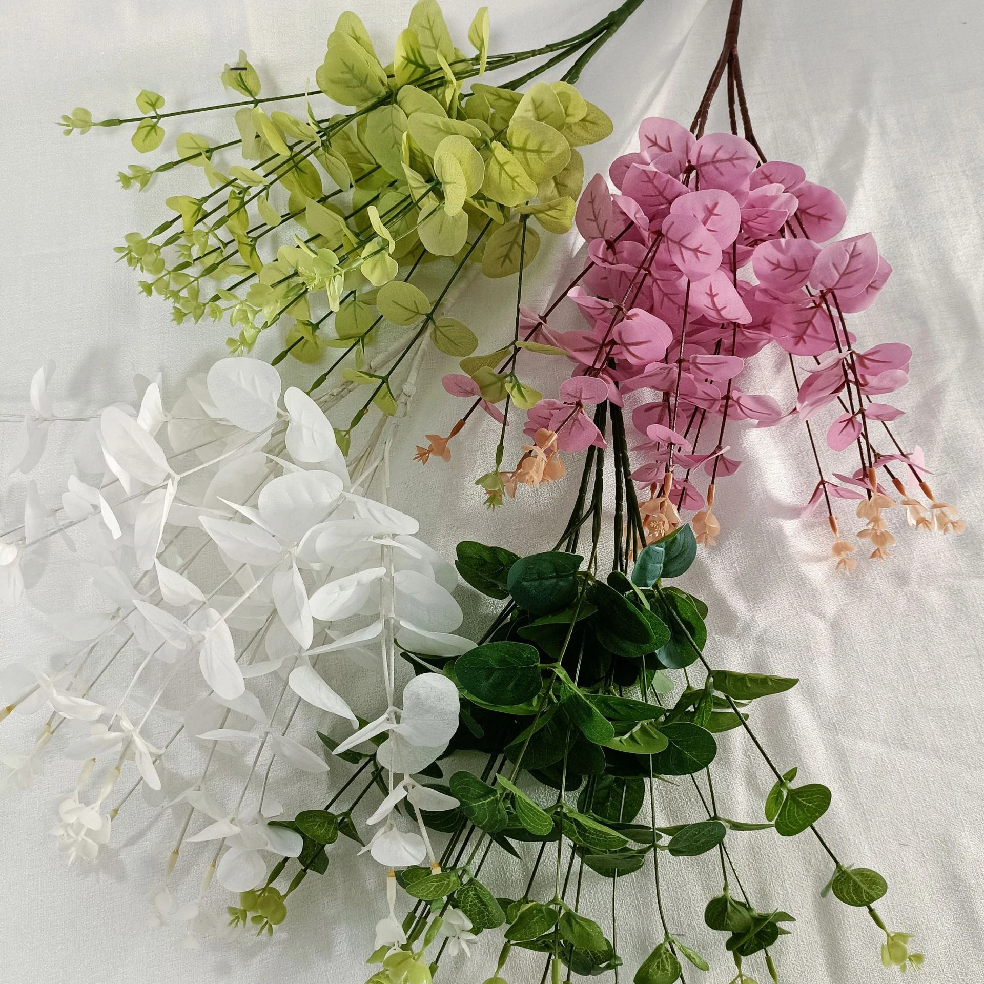 Wholesale Flower Arranging eucalyptus leaves Centerpieces Dried Flowers Plants Preserved Leaf Hydrangea