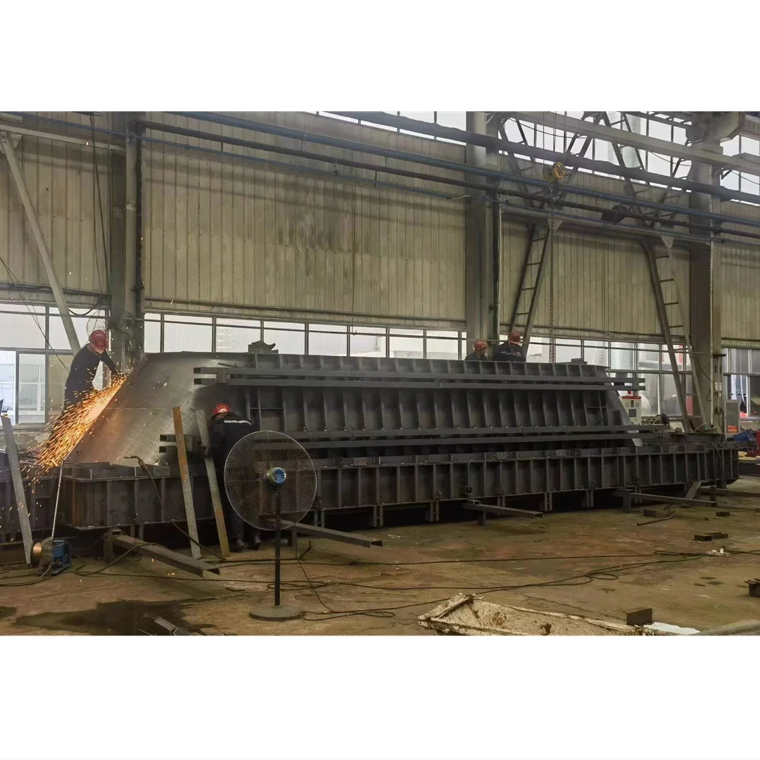 Advanced Concrete Bridge Precast Steel Box Girder Formwork System Q235B Steel Bridge Form Industrial