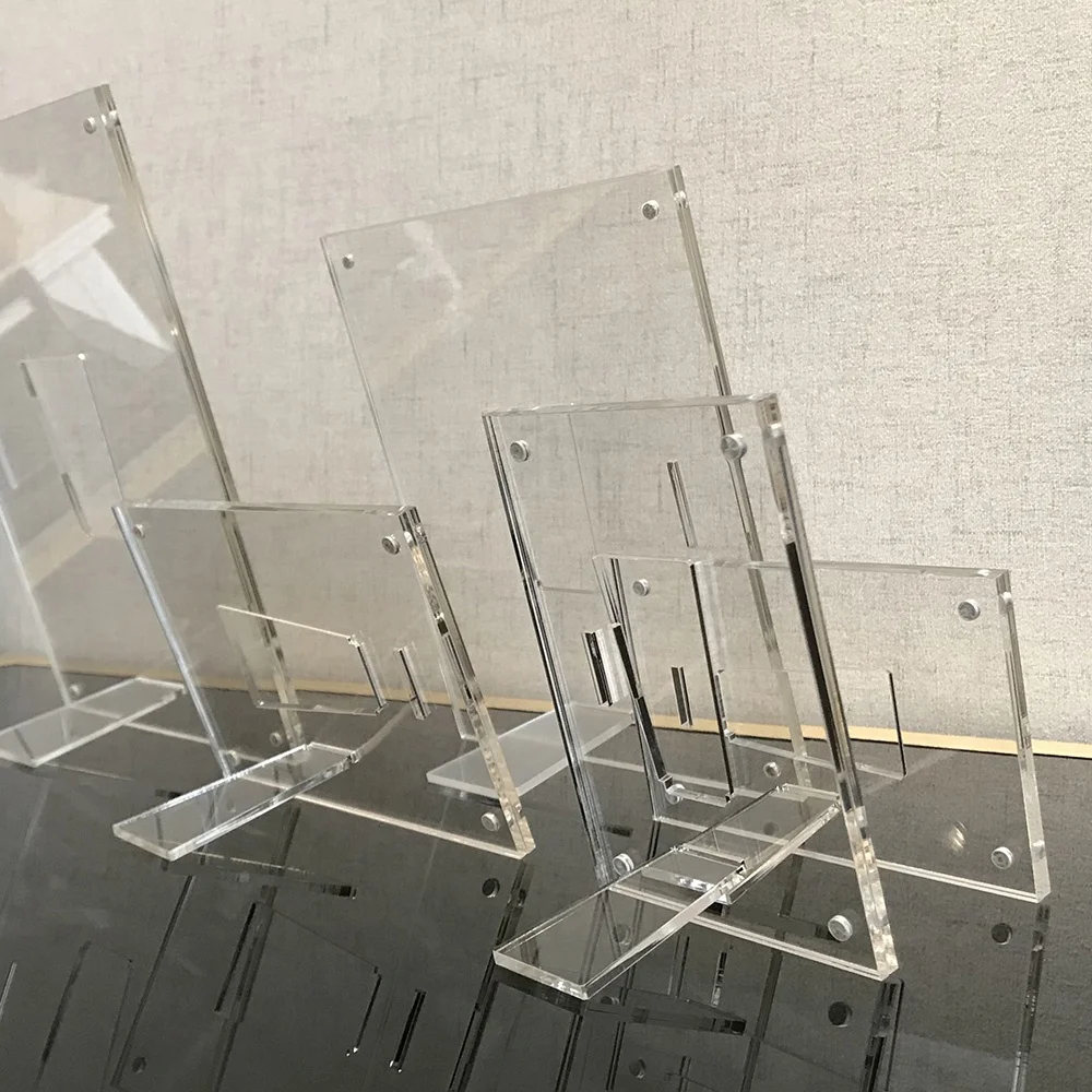 Scarecrow OEM Sublimation Decorative Acrylic Photo Tile Display Tabletop Photo Frame Frameless Photo Block for Wall Decorations