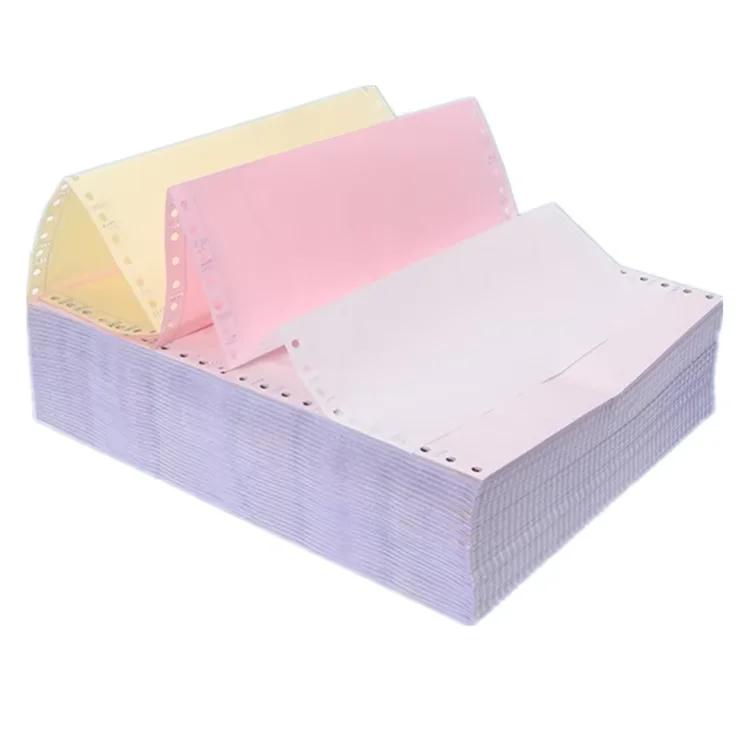 3-ply ncr Carbonless Paper Continuous Paper Blank Invoice Paper