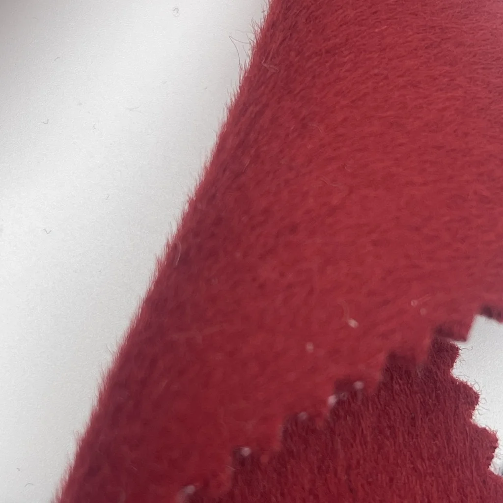 Fabric Manufacturing 100% Wool Plain Overcoat Winter Polar Fleece Fabrics For Clothing ZZH24005