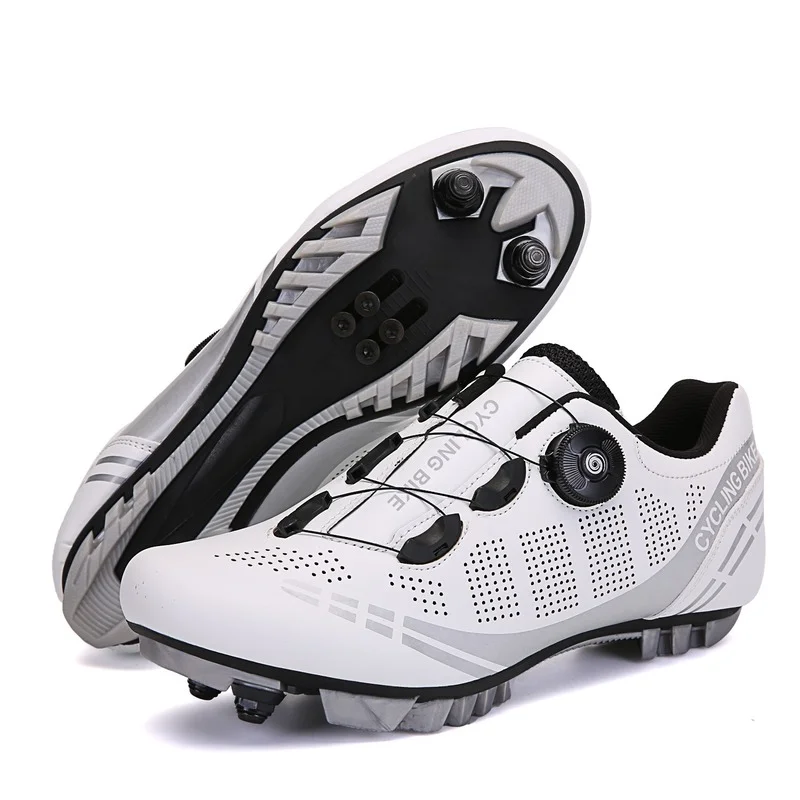 2022 New Cycling MTB Shoes with Clits Men Route Cleat Road Dirt Bike Speed Flat Sneaker Racing Women Bicycle Mountain Spd Biking