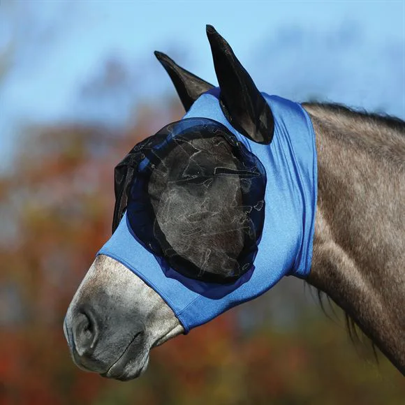 Horse  fly mask  Factory custom elastic breathable horse clothes  horse rugs  Fly Mask With O Ears