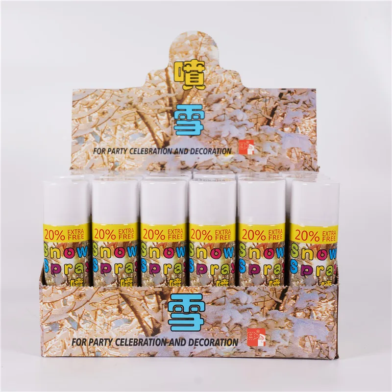 Hot Sell 25% Extra Free Party Celebration And Decoration Taiwan Snow Spray