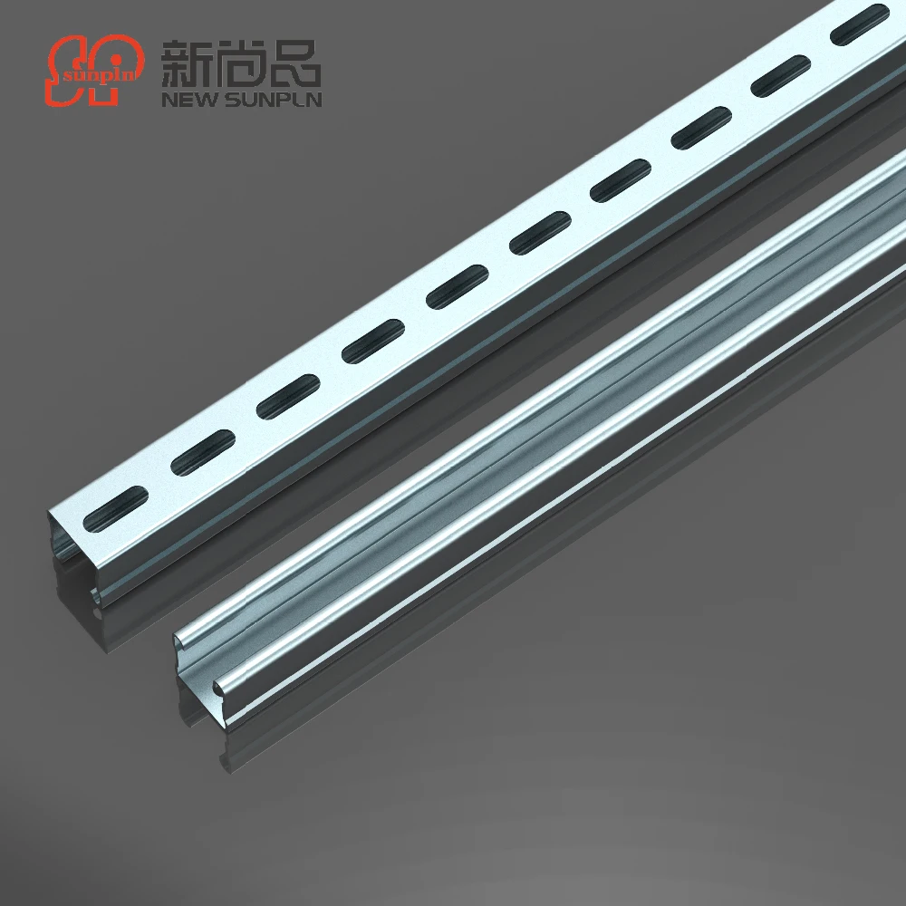 Galvanized C channel stainless steel ladder cable tray support system customized hot dipped