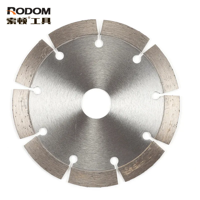 110mm 9 Teeth Segmented Diamond Cutting Disc Saw Blade For Granite Marble
