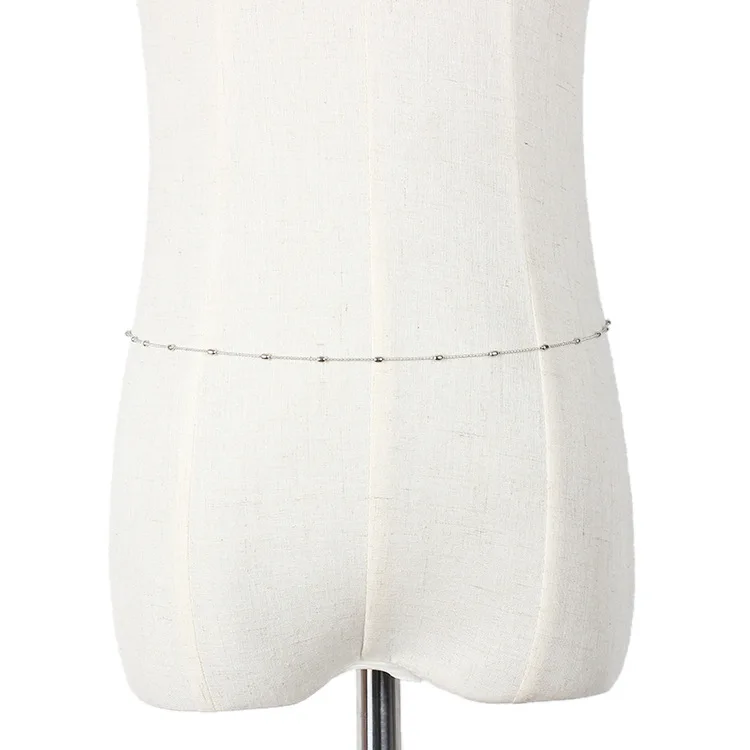 
XQ029 Fashion Dody Chain Jewelry Simple Bikini Beach Ladies Waist Chain Handmade Adjustable Jewelry for Women Girls 