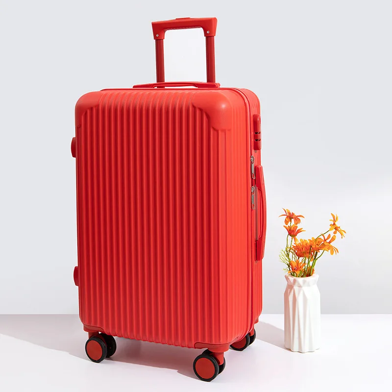 Hot sale 4 wheels new design suite cases travelling bags luggage trolley set carry on