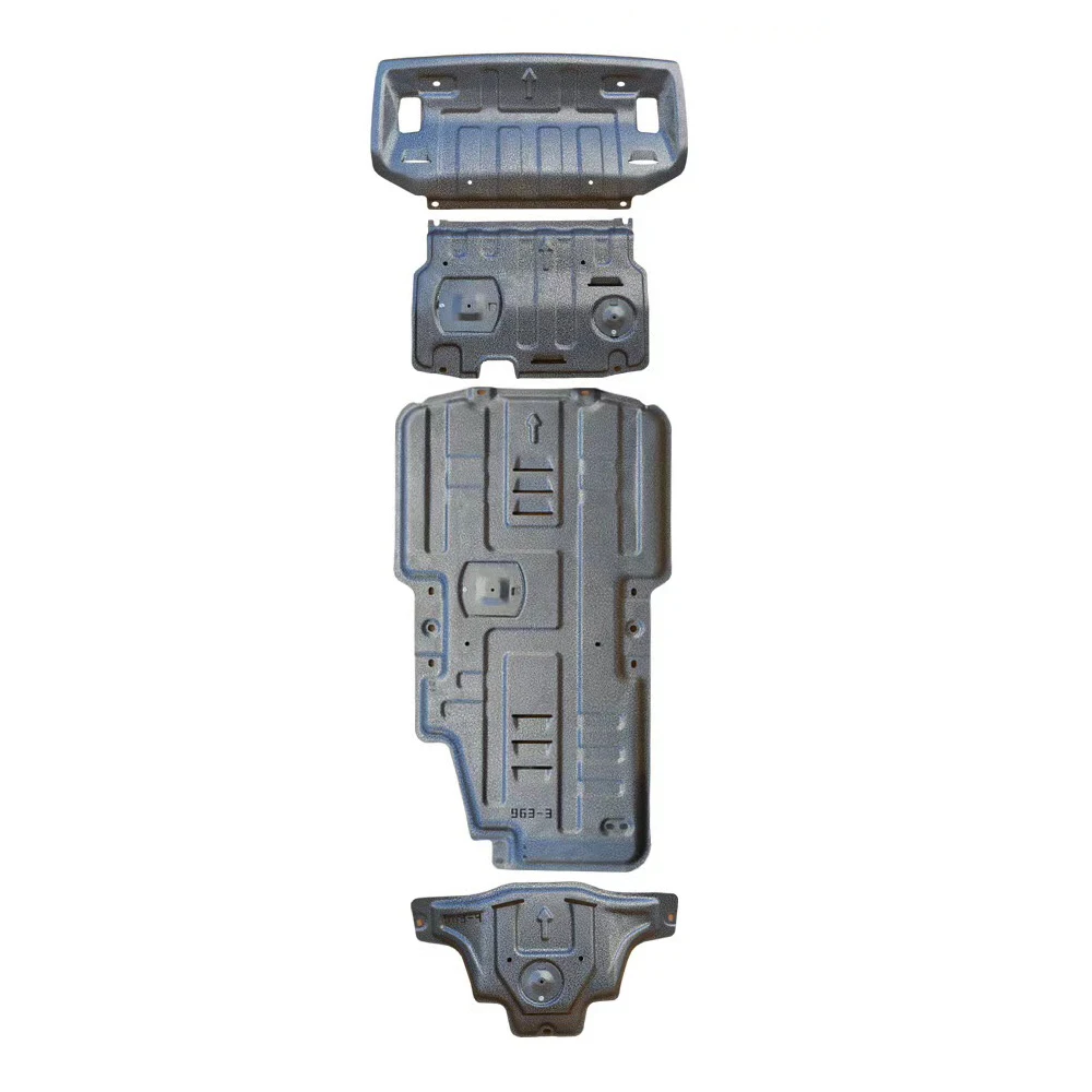 
Full Set Engine Gearbox Radiator Base Guard Cover Skid Plate for Mitsubishi Pajero 2016+ 