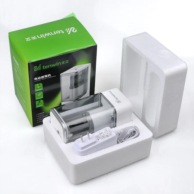 Tenwin 8006 Promotional Gift Electric Pencil Sharpener Easy To Sharpen Your Pencils For Writing And Drawing