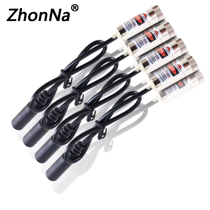 520nm Green Line Glass Lens With Graduated Cross Line Laser Module, Adjustable Diode,Industrial grade laser positioning module