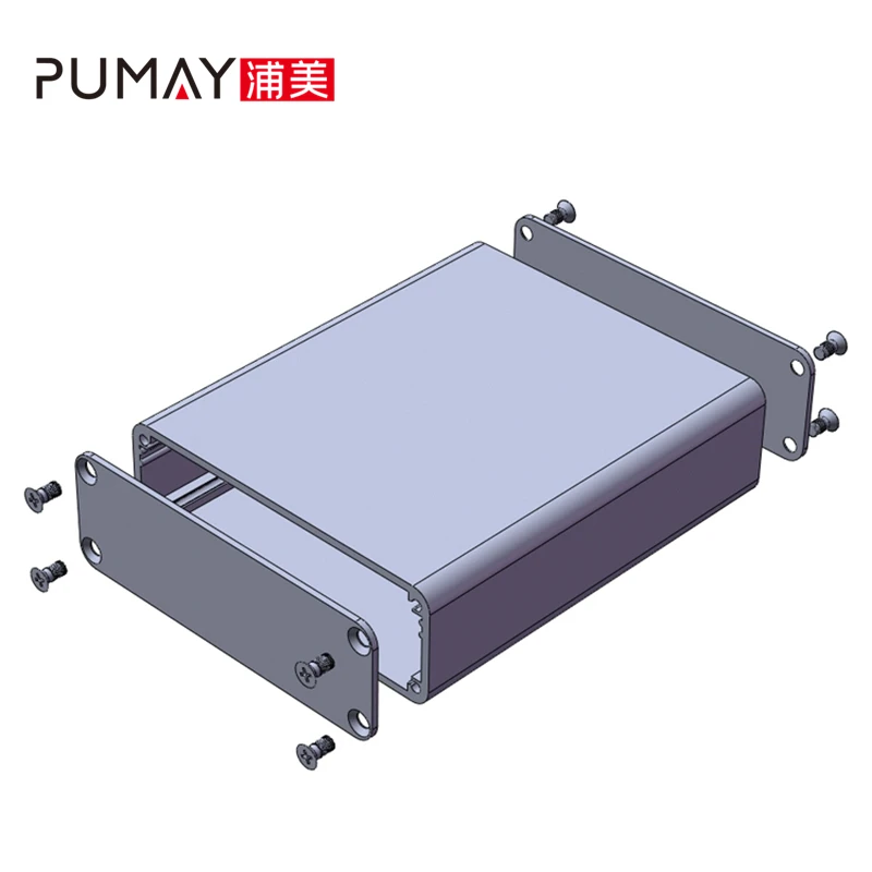 84*28-100 aluminum enclosure / case diy electronics customized anodizing extrusion