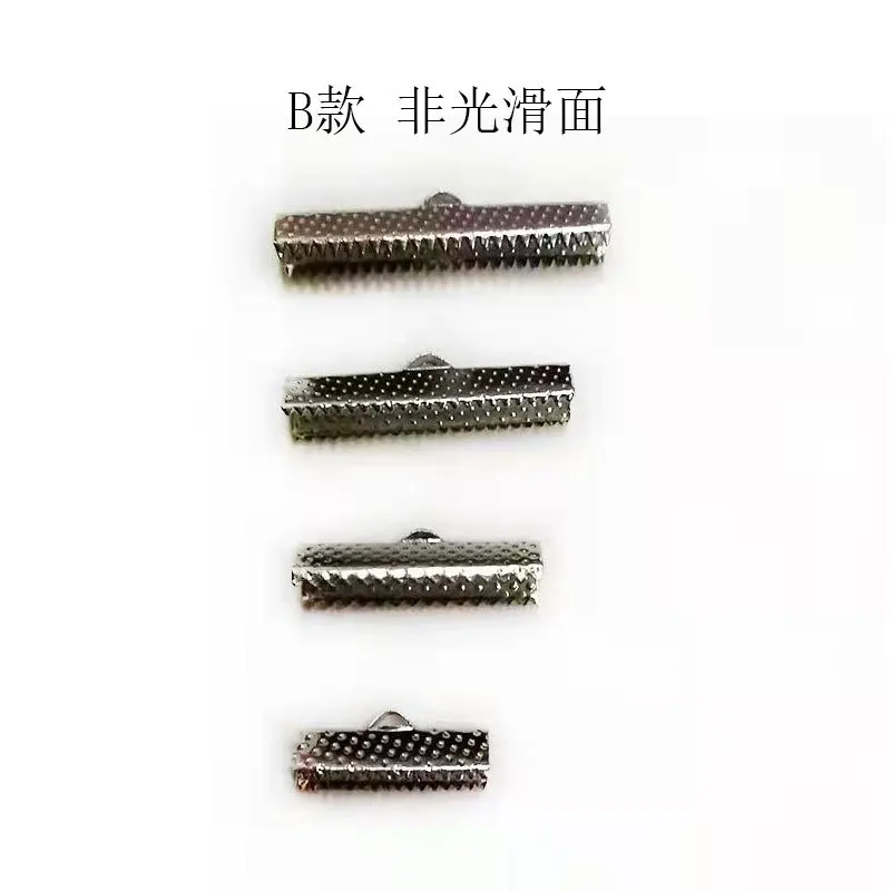 Factory High Quality 15/20/25/32/38/mm Belt Tail Tip Bag Accessories Belt End Tail Clip Tooth Clip