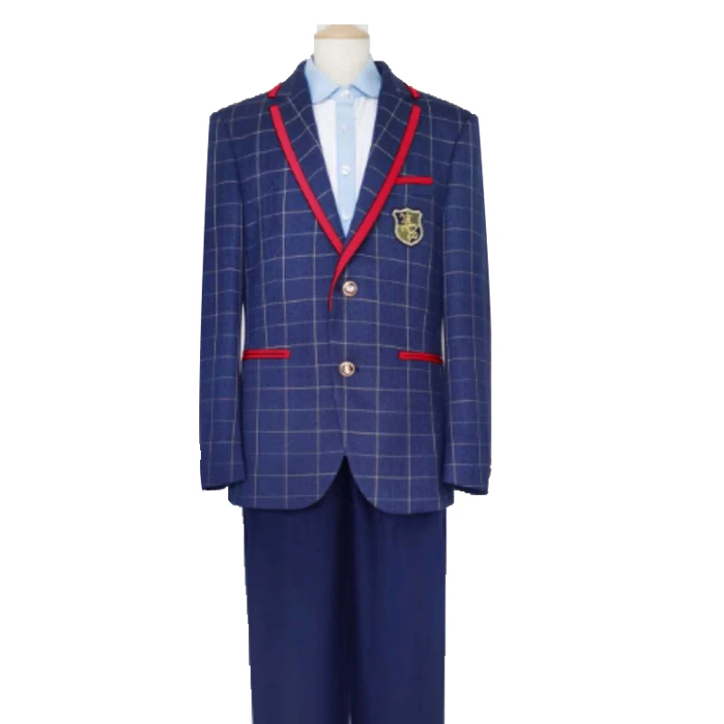 Custom School Uniform Boy& Girl Jacket Design Custom-order School Clothing Primary School Uniforms with Skirt or Pants