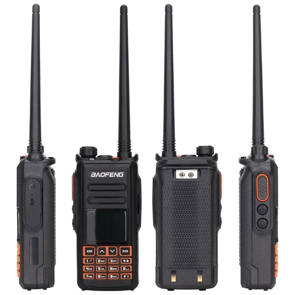 Baofeng DM X Digital encrypted walkie talkie 5W / 1W (Max 5W) 136-174MHZ/UHF 400-470MHZ dual mode walkie talkie