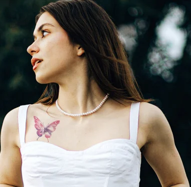 Customize 2 inch sheet paper Cmyk temporary fake waterproof artwork design  print  OEM body art water transfer Tattoo Stickers