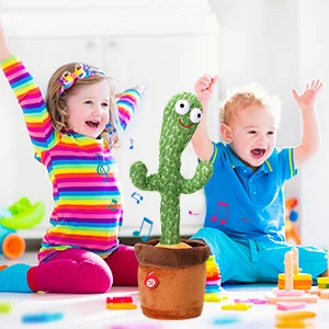 32cm soft plush Electric Twisting cactus toy Talking Singing Music Dancing Cactus Plush Toy
