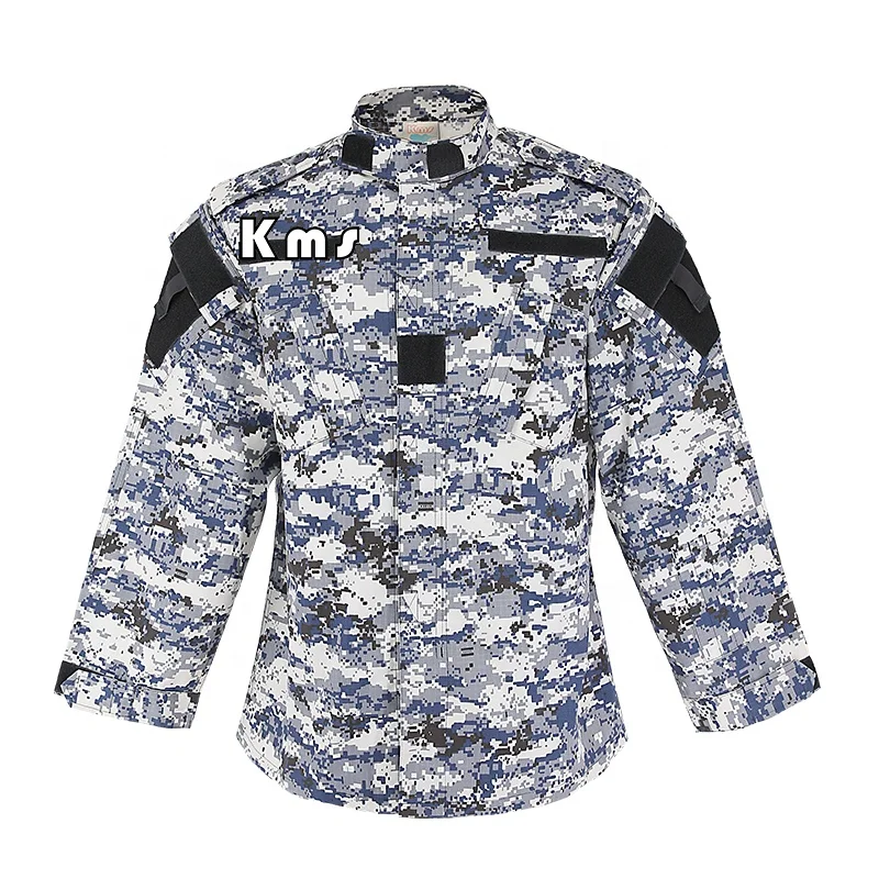 KMS Factory OEM Digital Camouflage Clothes Breathable Waterproof Tactical ACU Clothing  Camouflage  For Men