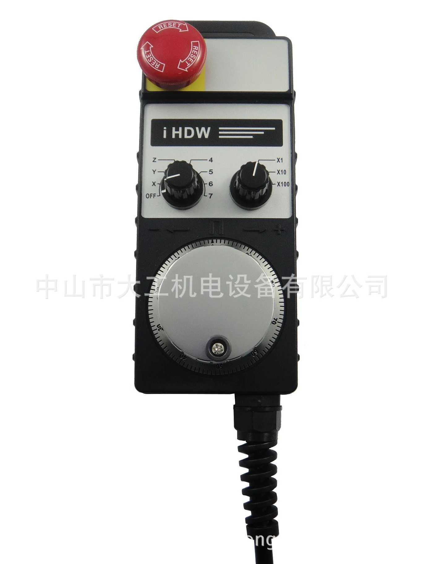 Future IHDW  Hand wheel MPG manual pulse 5v generator with Emergency stop switch for CNC machine tools