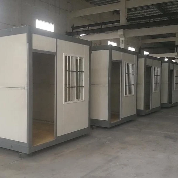 Wellcamp складной контейнерный дом 20 футов быстрая установка простое мобильное сборное здание