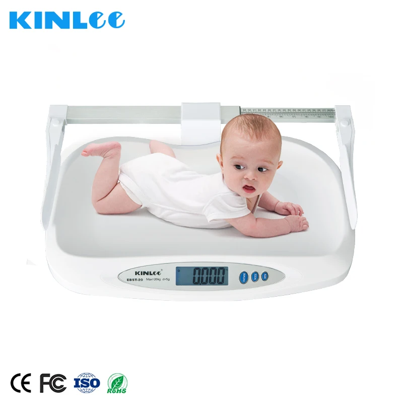 Hot selling Portable Lcd Display 20kg Electronic Infants Toddlers Body Weight Digital Weighing Baby Scale