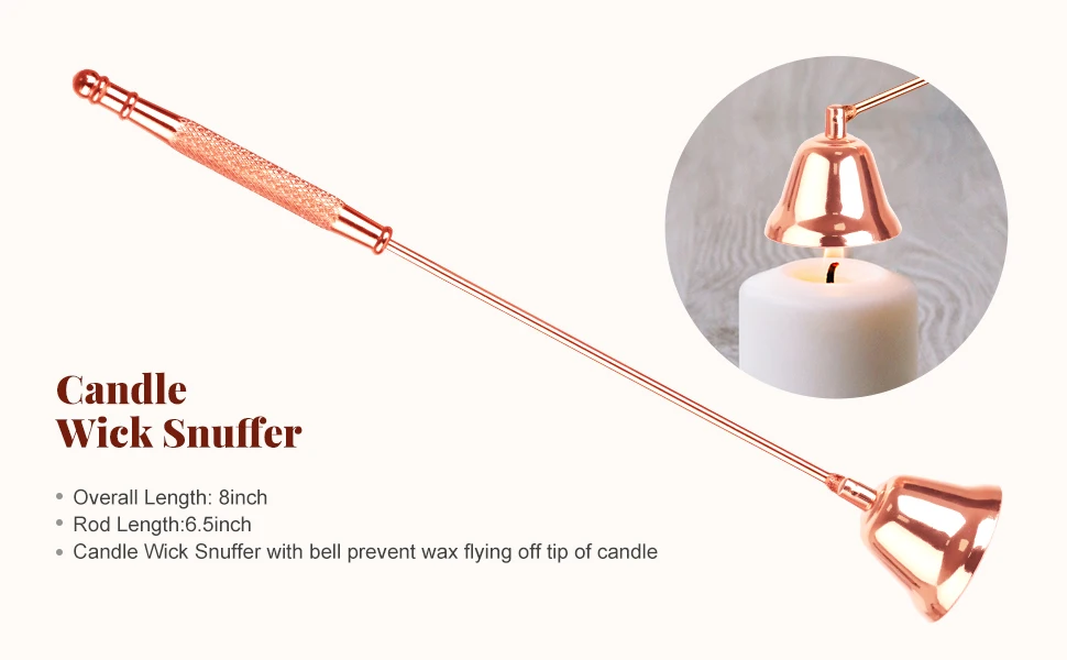 Candle Wick Trimmer Polished Stainless Steel Wick Clipper Cutter Scissors Candle Accessories