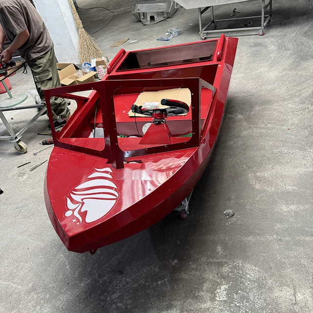 Mini High Speed kart boat waterproof Racing Boat Electric small Go kart boat for sale