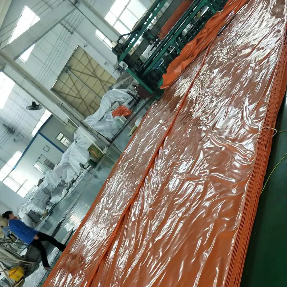 610g Fireproof PVC double sides coated fabric   tarpaulin for the awning ,covering