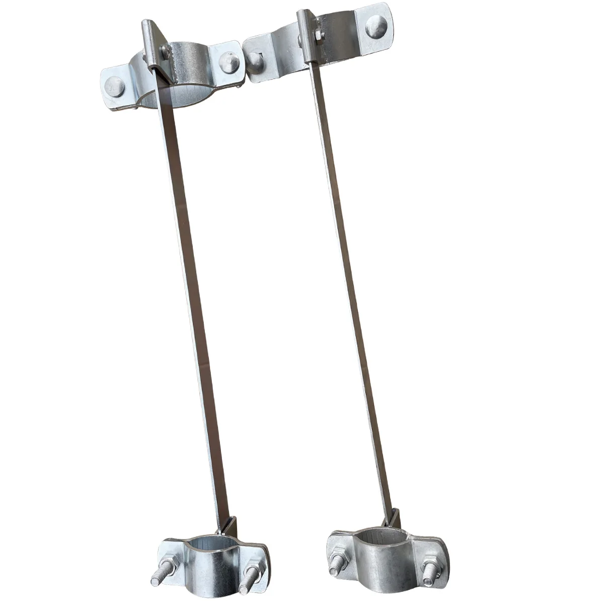 Automatic Gate Closer with Heavy Duty Steel Bar Self Closing Gate Hinges for Metal Gate Outdoors Backyard