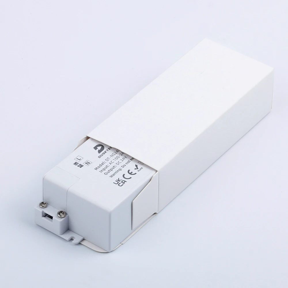  DUSKTEC Mini 6 Вт 12 15 24 30 36 48 60 75 постоянное напряжение В постоянного тока Светодиодный драйвер для низкого напряжения
