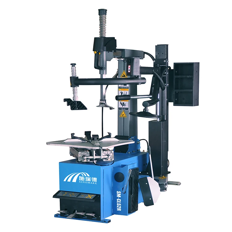 SM-CL52R 380V automatic tire changer machine tilt column 26 inch with right helpers with CE good quality