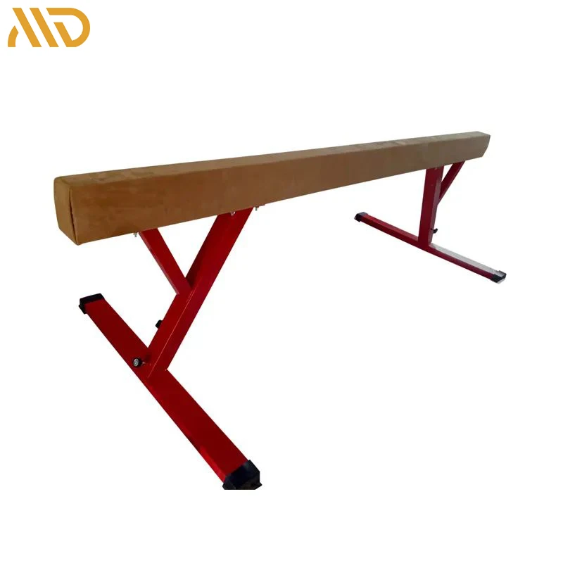 Home adjustable gymnastics training equipment balance beam for sale