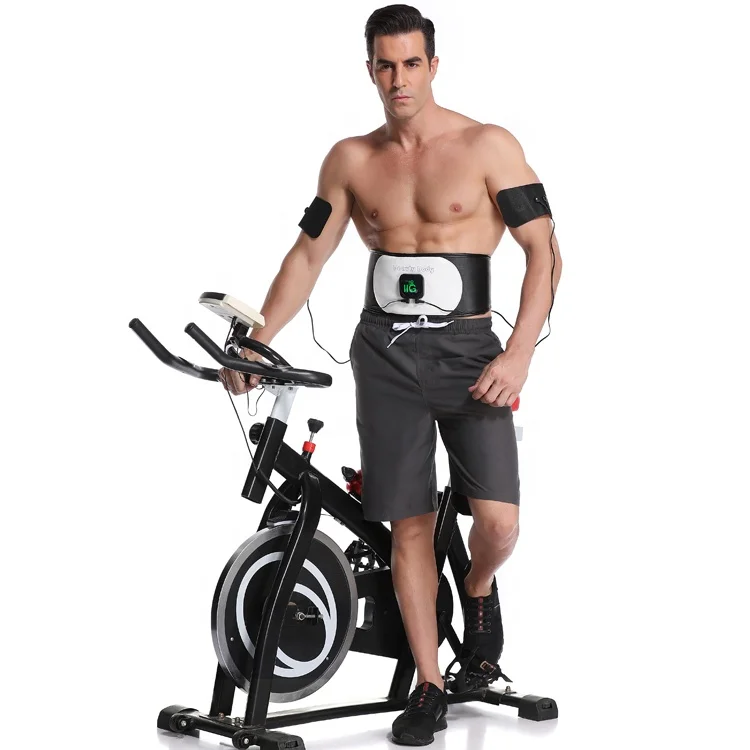 Abs Electric Ems Muscle Toner Stimulator Relaxer Slimming Ab Belt Machine Training Massager