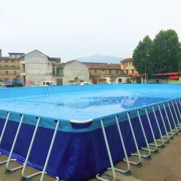 Hot sale pools swimming outdoor ground outdoor bracket swimming pool metal frame swimming pool