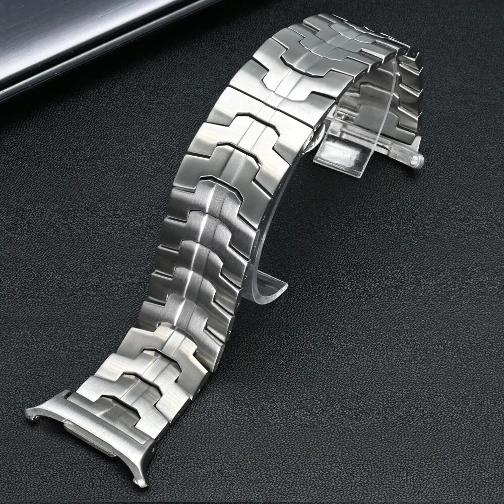 Watch band For Samsung Galaxy Watch 7 Ultra 47mm replacement band Strap for Samsung Watch 7 Ultra solid Stainless Steel Bracelet