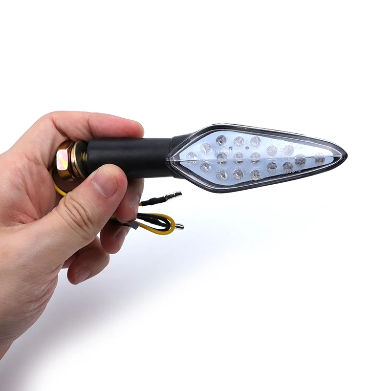 Одобренные мотоциклетные Сигналы поворота E4 Flasher E Mark, светодиодные мотоциклетные Сигналы поворота со встроенным реле