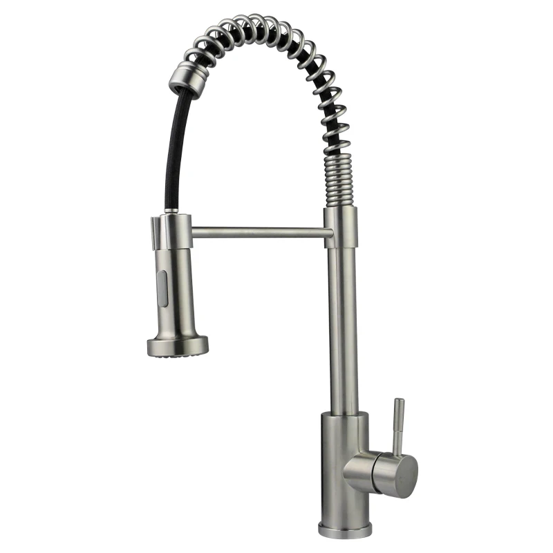Brass Pull down single handle garden decorative modern style outdoor kitchen faucet